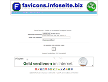 Tablet Screenshot of favicons.infoseite.biz