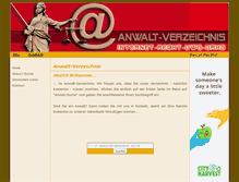 Tablet Screenshot of anwalt.infoseite.biz